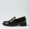 Women ZIERA Misima W Black Patent Leather Loafers