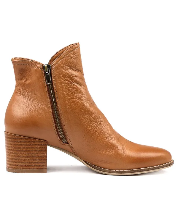Women DJANGO & JULIETTE Mockas Dk Tan Leather