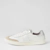 Women DJANGO & JULIETTE Mysti White Silver Multi Sneakers