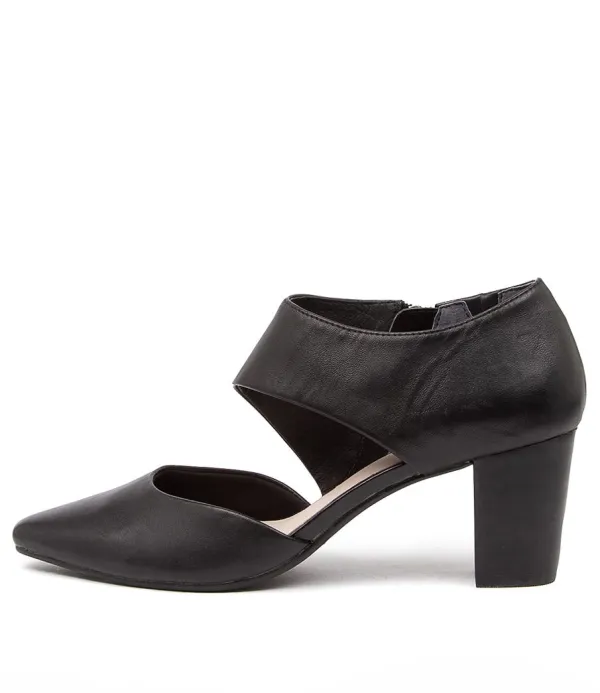 Women SUPERSOFT Naja Su Black Leather
