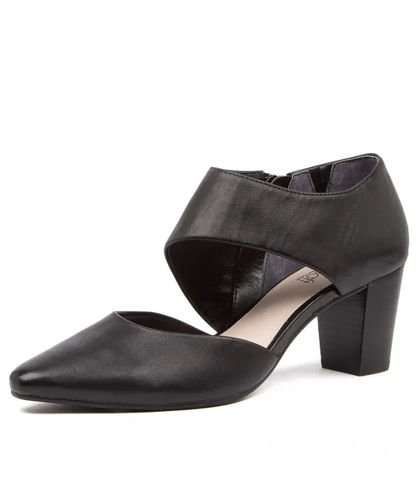 Women SUPERSOFT Naja Su Black Leather