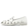 Women DJANGO & JULIETTE Nalwa White Patent Leather Loafers