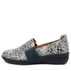 Women ZIERA Nannu W Navy Splotch Leat