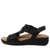 Women ZIERA Nazly Xw Black-Black Leat