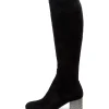 Women DJANGO & JULIETTE Nething Dj Black Pewter He Stretch Microsuede