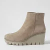 Women DJANGO & JULIETTE Nish Misty Suede Ankle Boots