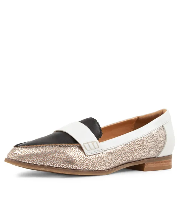 Women ZIERA Oasta Xw Black Multi Loafers