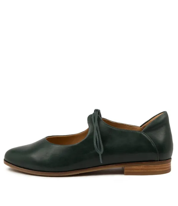 Women ZIERA Oceany Xf Emerald Leather