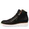 Women TOP END Ohmy Black Leather