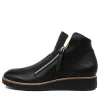 Women TOP END Ohmy Black Leather