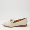 Women ZIERA Olange Xw Almond Leather Loafers