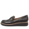 Women TOP END Oley Black-Black Sole Lea