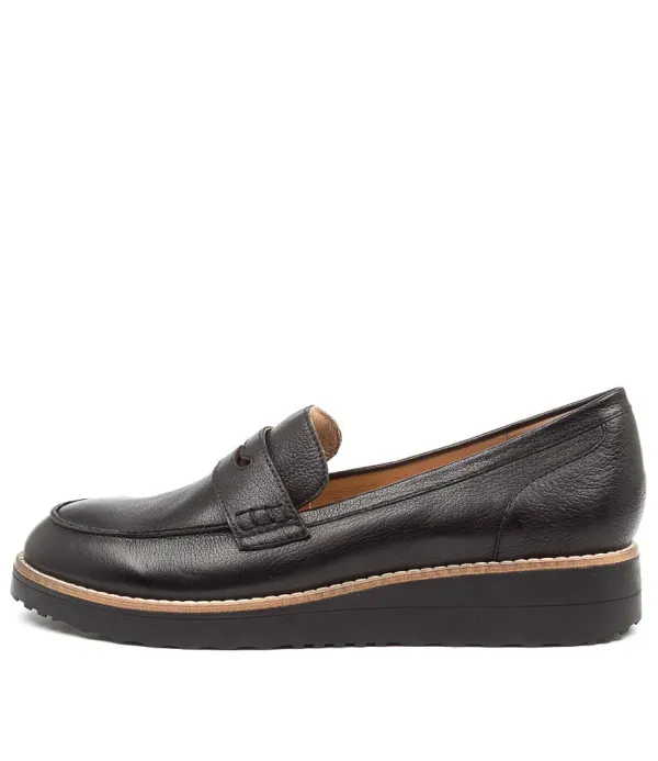 Women TOP END Oley Black-Black Sole Lea