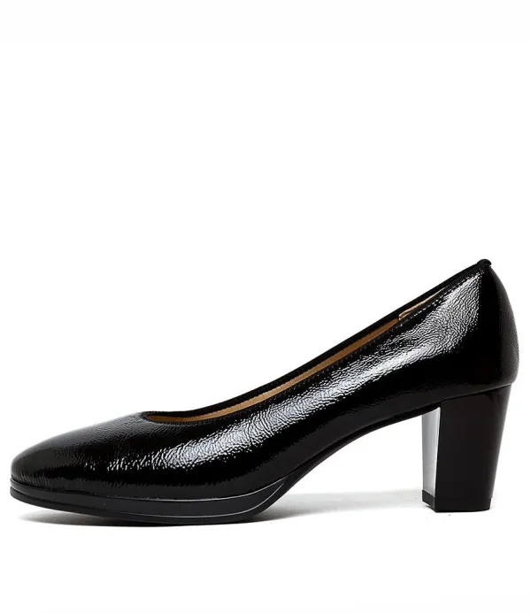 Women ARA Orly 36 Schwarz Patent Leather