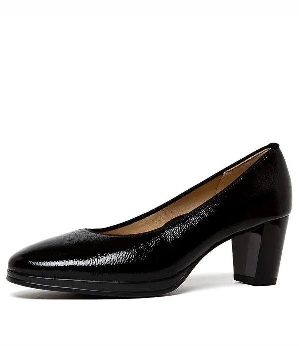Women ARA Orly 36 Schwarz Patent Leather