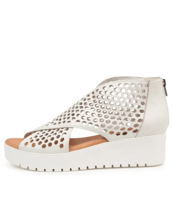Women DJANGO & JULIETTE Orma White Leather