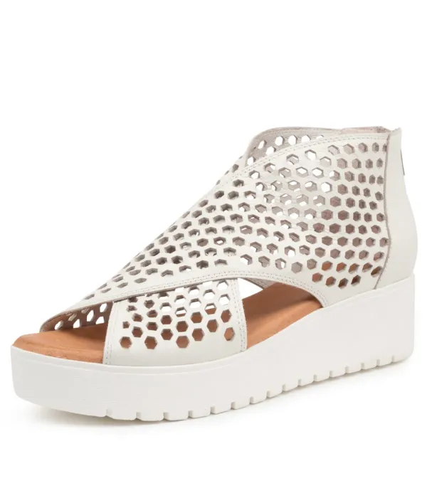 Women DJANGO & JULIETTE Orma White Leather