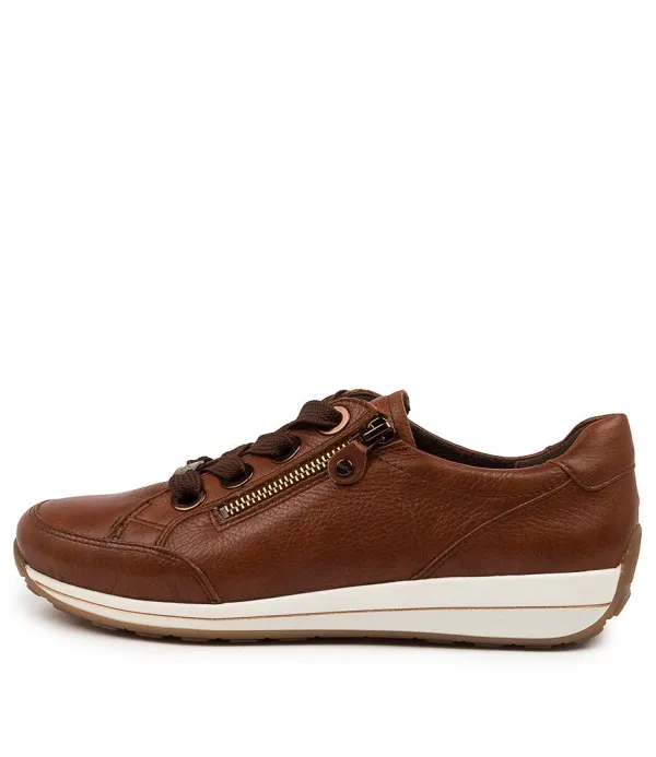 Women ARA Osaka 87 Cognac Leather