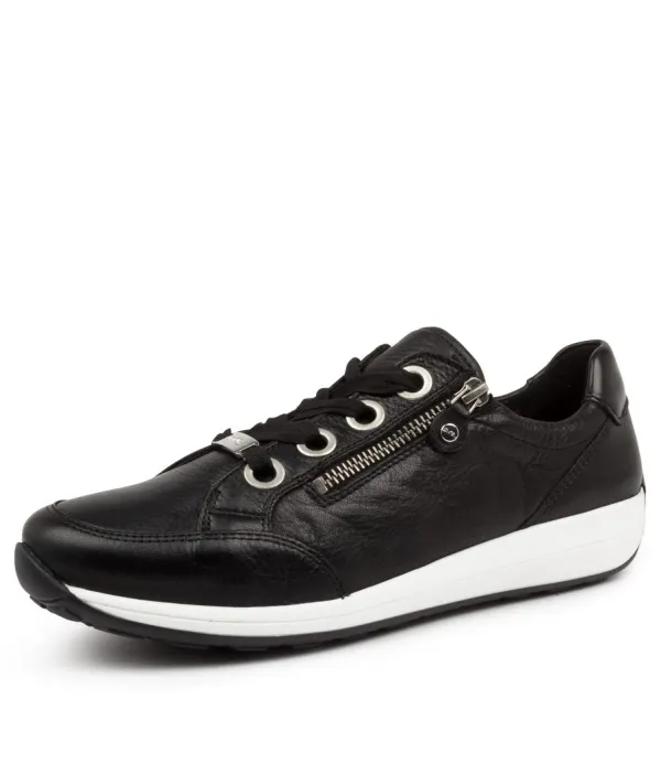 Women ARA Osaka 87 Schwarz Leather