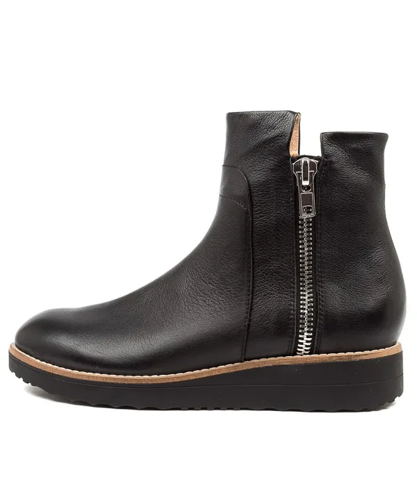 Women TOP END Osvaldo Black-Blk Sle Lea