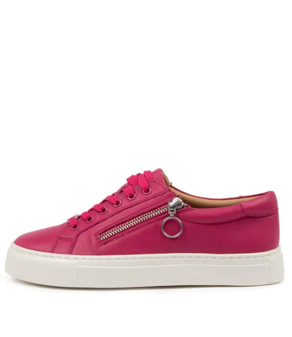 Women ZIERA Pamela Xf Fuchsia Leather