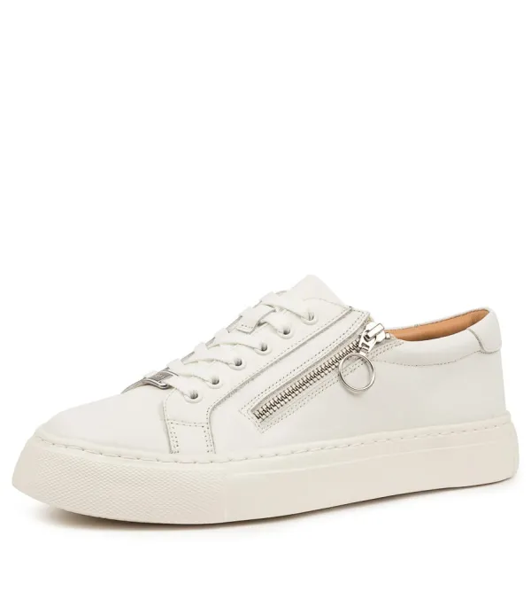 Women ZIERA Pamela Xf White Leather
