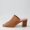 Women DJANGO & JULIETTE Pantry Tan Leather Mules