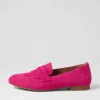 Women GABOR Phoebe Pink Suede Loafers