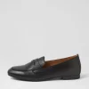 Women GABOR Phoebe Schwarz Leather Loafers