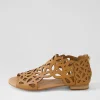Women DJANGO & JULIETTE Pietro Tan Leather Sandals