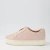 Women TOP END Quempo Dusty Pink Leather Sneakers