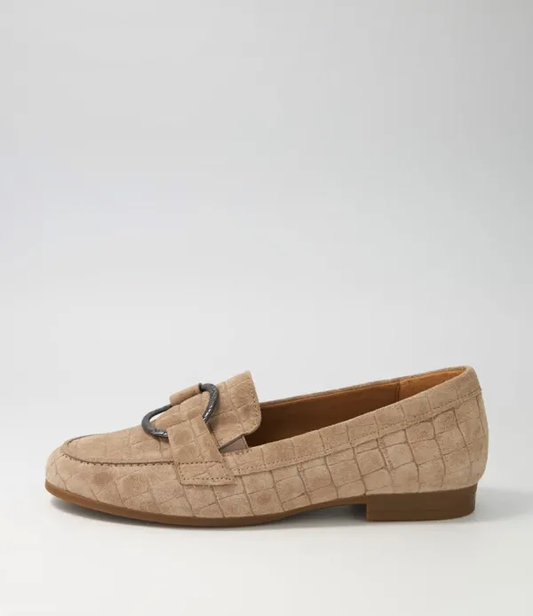 Women GABOR Quinn Silk Suede Brogues
