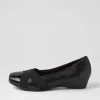 Women SUPERSOFT Randford Black Patent Leather Heels