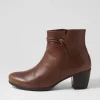 Women GABOR Rena Mohair Leather Ankle Boots