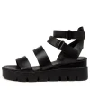 Women DJANGO & JULIETTE Rhean Black-Black Leather