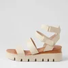 Women DJANGO & JULIETTE Rhean Milk Leather Sandals