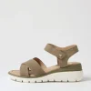 Women ARA Rimini 32 Pistachio Leather Sandals