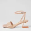 Women DJANGO & JULIETTE Rolo Cafe Patent Leather Sandals
