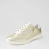 Women ARA Roma 1 Platinum White Leather Sneakers