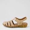 Women JOSEF SEIBEL Rosalie 48 Creme Leather Flat Shoes