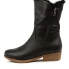 Women DJANGO & JULIETTE Rudo New Black Black Fur Leather Fur