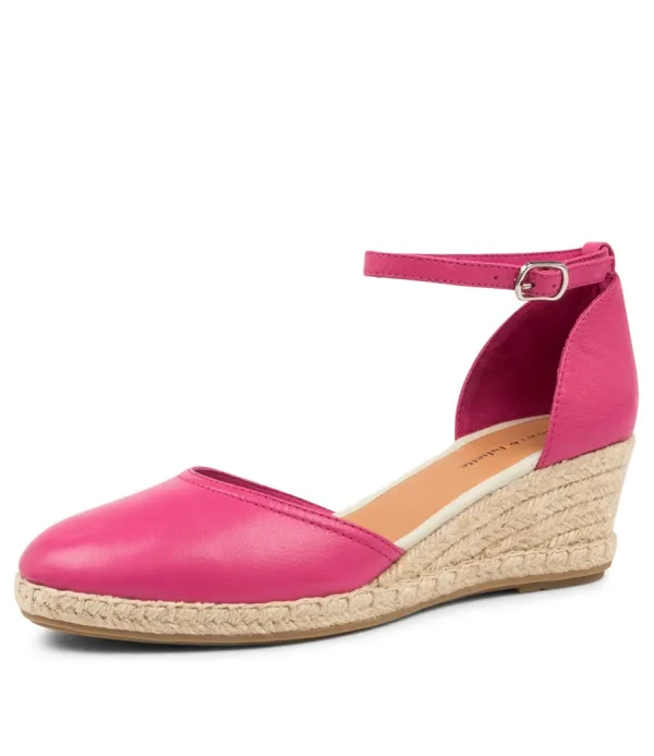 Women DJANGO & JULIETTE Rylen Fuchsia Leather