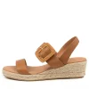 Women DJANGO & JULIETTE Samiya Dk Tan Leather