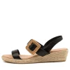 Women DJANGO & JULIETTE Samiya Lrg Black Leather