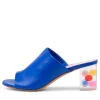 Women DJANGO & JULIETTE Shae Cobalt Leather Sandals