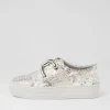 Women DJANGO & JULIETTE Shelina Misty Multi Croc Leather Sneakers