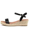 Women DJANGO & JULIETTE Shielay Lrg Black Leather