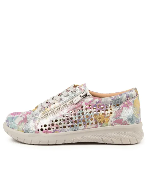 Women ZIERA Shovo Xf Misty Floral Lth