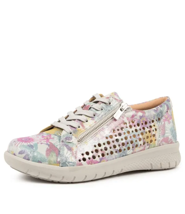 Women ZIERA Shovo Xf Misty Floral Lth