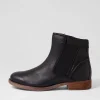 Women JOSEF SEIBEL Sienna 35 Black Leather Chelsea Boots